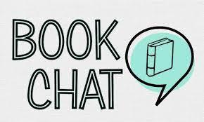 book chat with image of book
