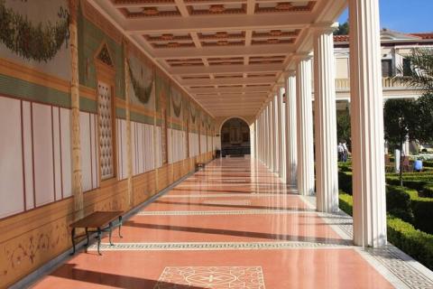 cloister of the Getty Villa