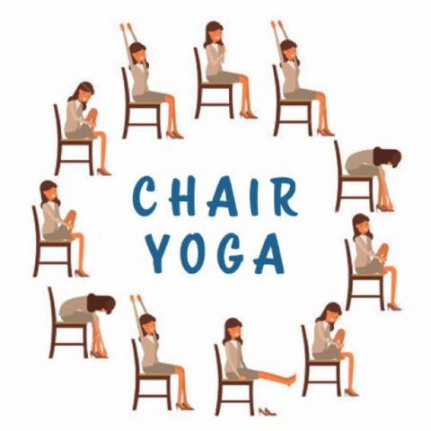 chair yoga poses