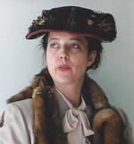 Leslie Goddard portrays Eleanor Roosevelt