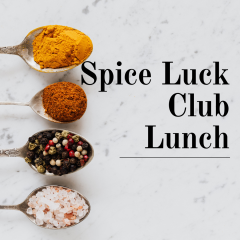 Spice of the Month Club members are invited to our spice club lunch.