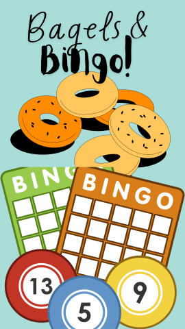 Join us for Bagels and Bingo at Orangeburg Library.