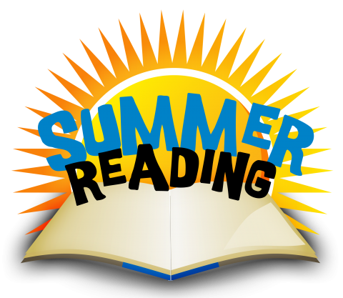 summer reading and open book