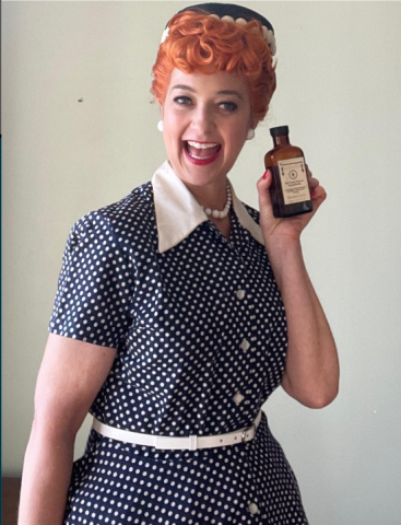 Leslie Goddard as Lucille Ball