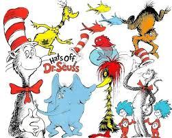 various dr seuss characters