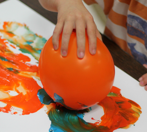 balloon painting