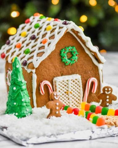 gingerbread house