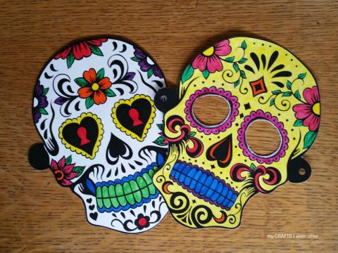 calaveras masks