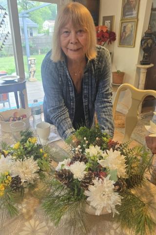 Flower Arrangement Fundraising Event