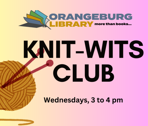 Share knitting and crocheting projects, learn some stitches and techniques, and generally have fun chatting with others. Bring your needles, crochet hooks and some yarn.  