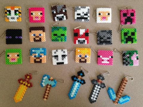minecraft keychains