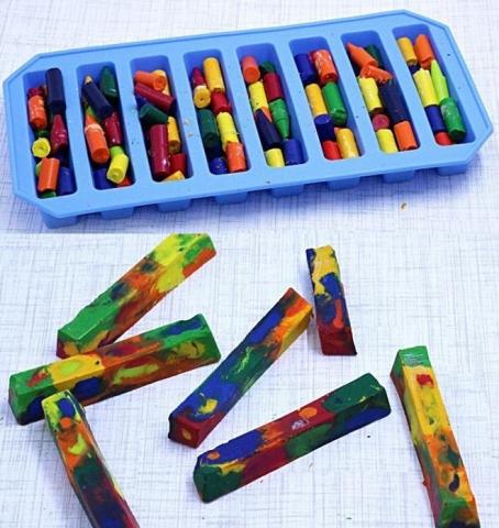 upcycled crayons