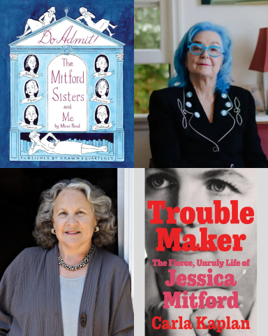 mitford sisters collage