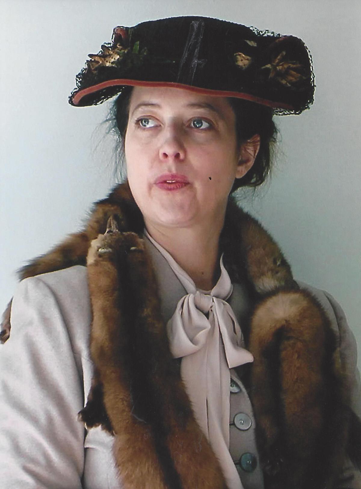 picture of Leslie Goddard in character as Eleanor Roosevelt