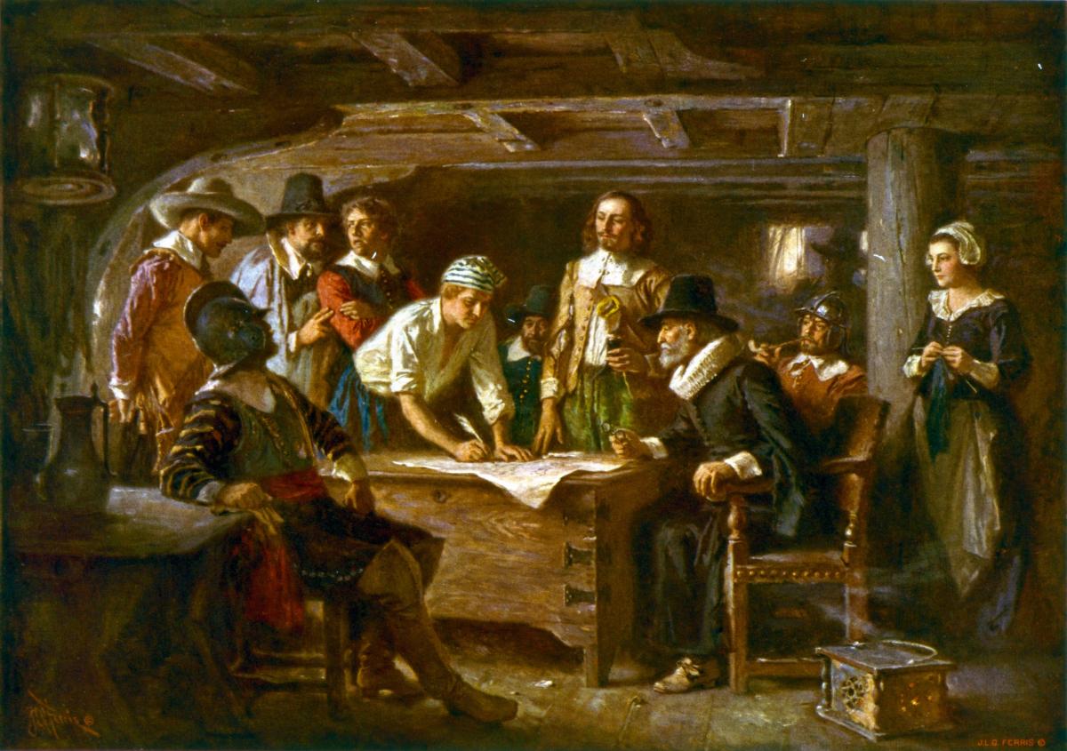 Mayflower compact