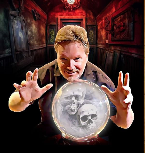 Mysteries Beyond the Veil: A Spooky Paranormal Halloween Magic & Mind Reading Show."