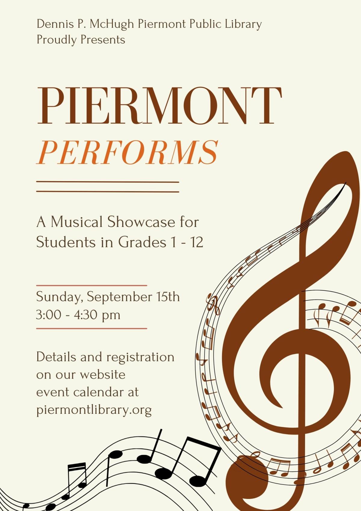 Piermont Performs