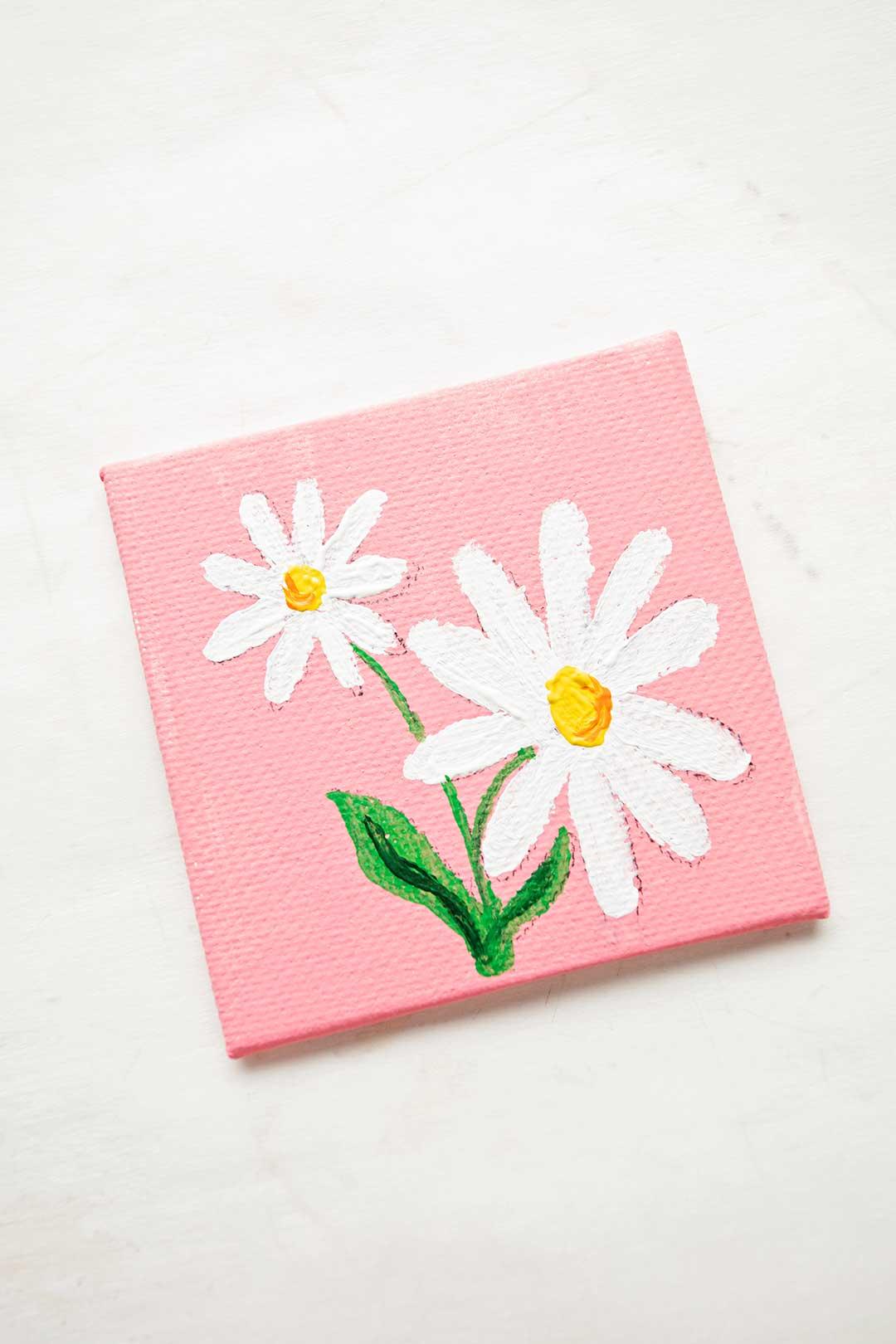 Join us for a fun and easy painting on a tiny canvas for adults.