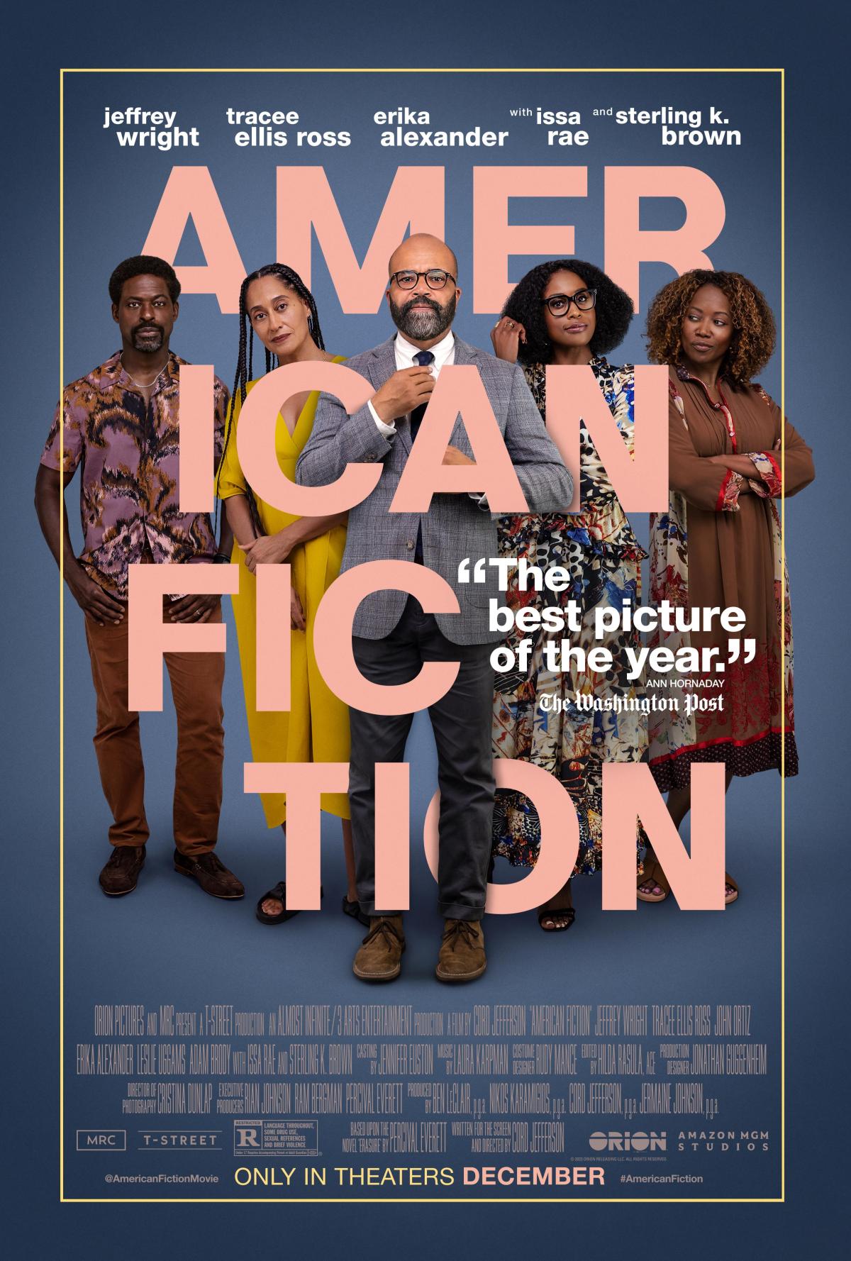 Movie cover: American Fiction