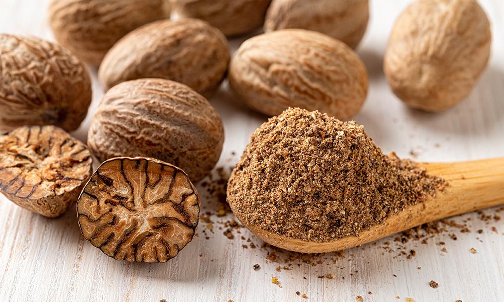 Nutmeg is October's Spice of the Month.