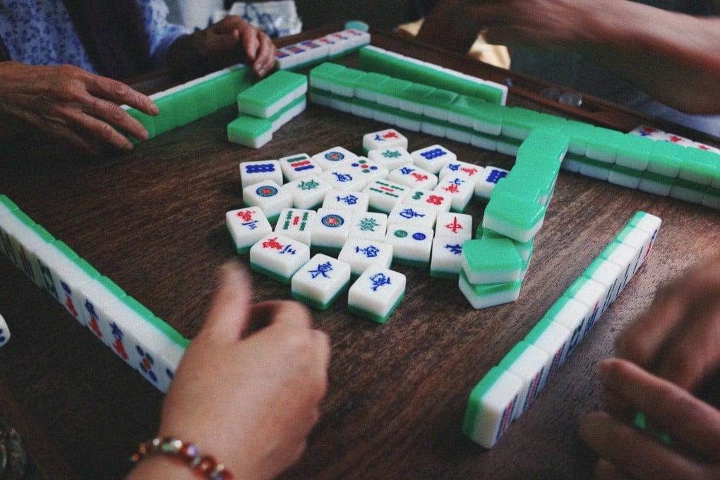 people playing mahjong