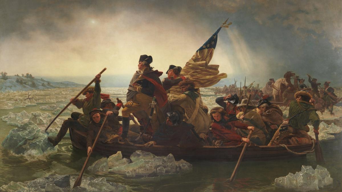 washington crossing the delaware