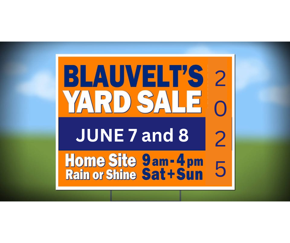 Blauvelt's Yard Sale is Back this summer!