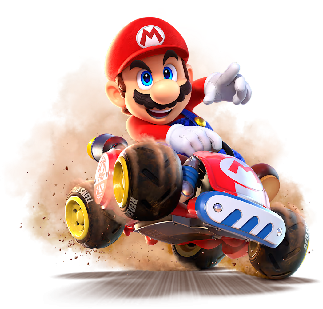 mario kart racing