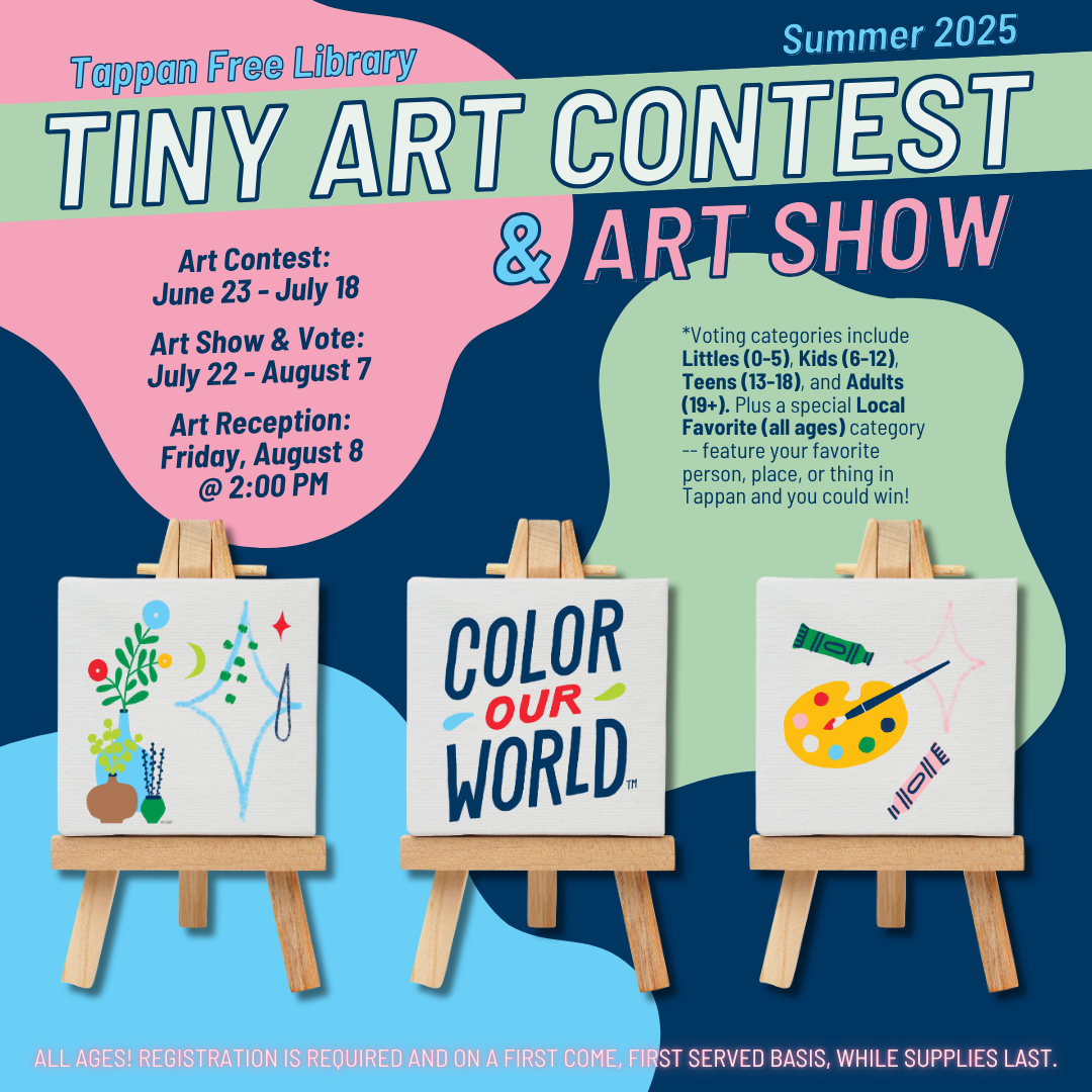 Tappan Free Library Tiny Art Contest & Art Show