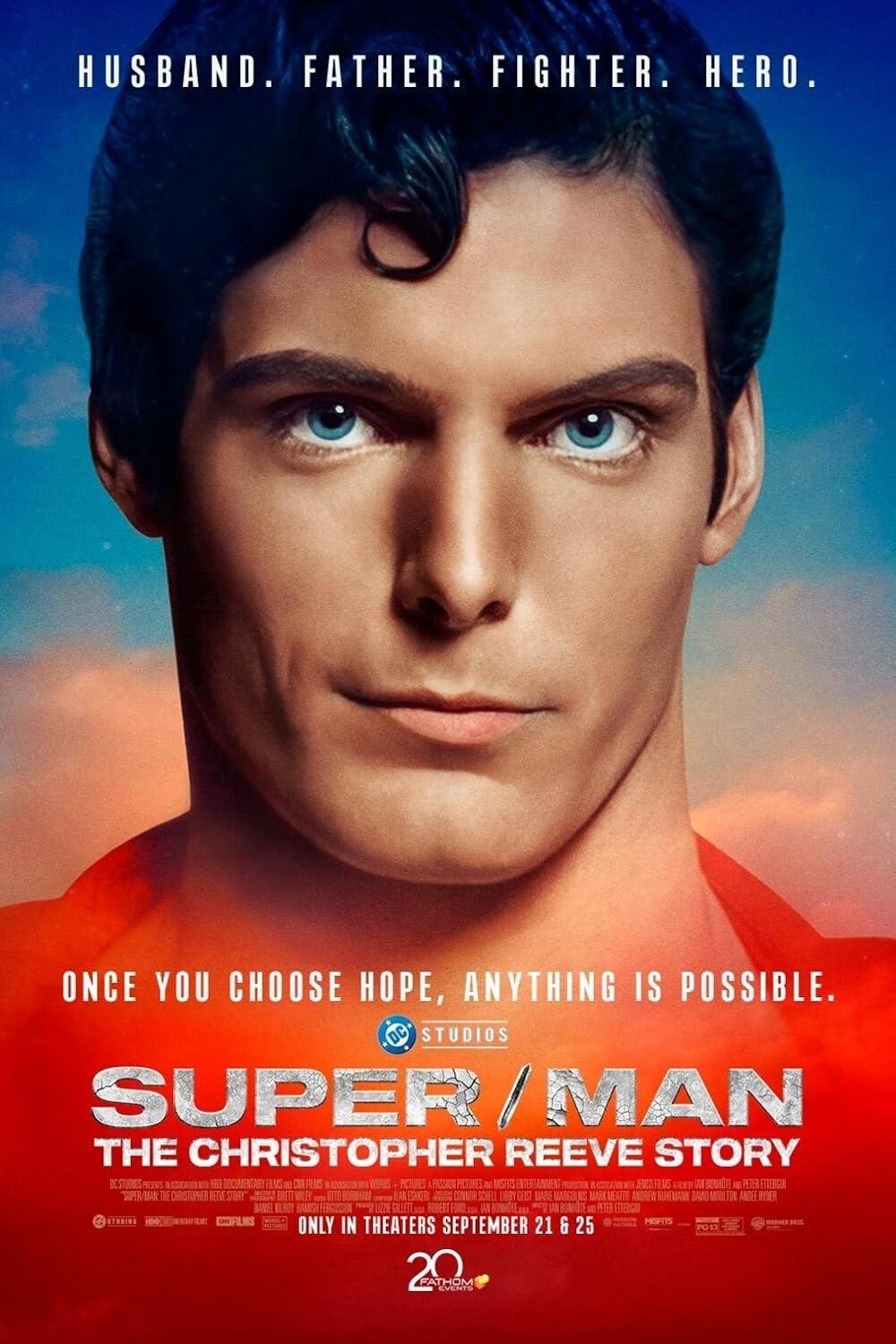super/man poster