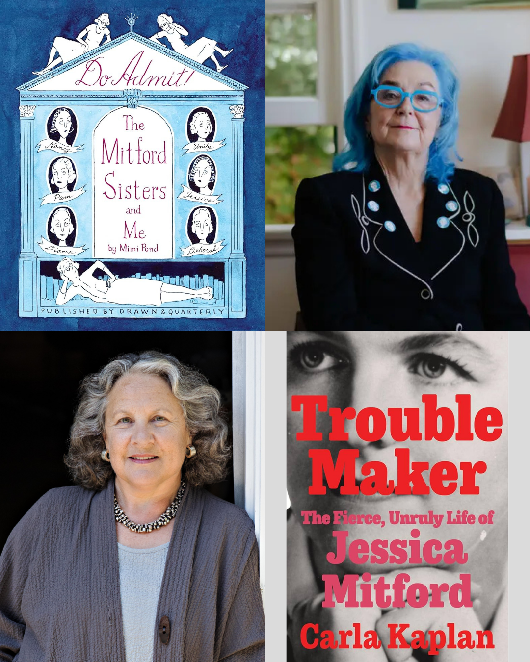 mitford sisters collage